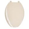 49906 - Asiento alargado con tapa para WC, abierto, hueso, FOSET