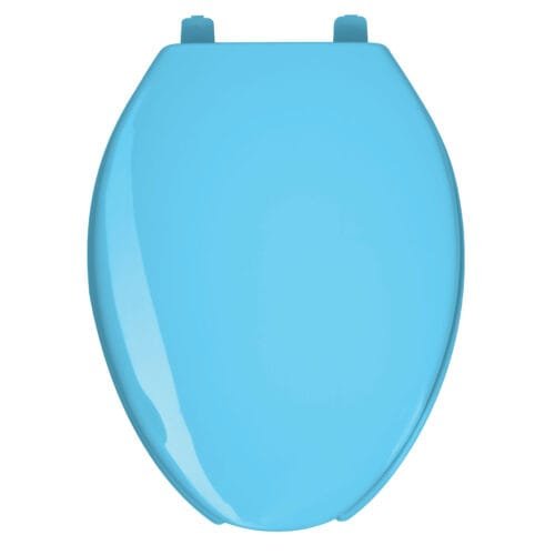 47036 - Asiento alargado con tapa para WC, abierto, azul, FOSET