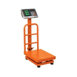 15729 - Báscula electrónica de plataforma, plegable, 100 kg, Truper