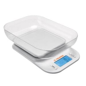 102421 - Báscula digital para cocina, con tazón, 5 kg, Truper