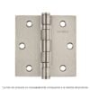 43226 - Bisagra cuadrada 2-1/2" acero inox, cabeza plana, HERMEX