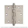 43221 - Bisagra cuadrada 2-1/2" acero inox, cabeza redonda, HERMEX