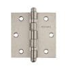 43222 - Bisagra cuadrada 3" acero inox, cabeza redonda, HERMEX