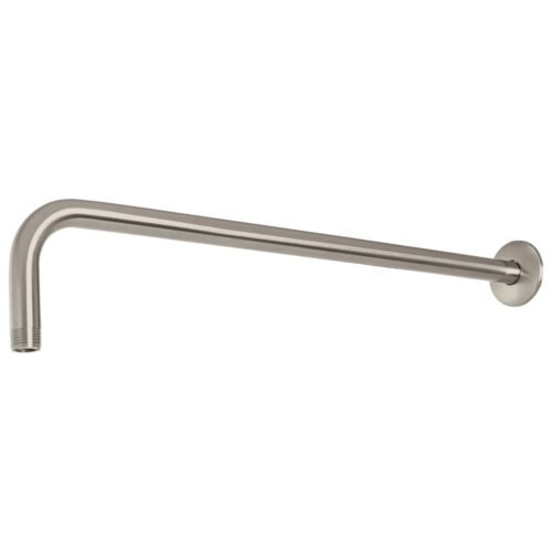 47753 - Brazo recto 50 cm con chapetón para regadera, satín, Foset