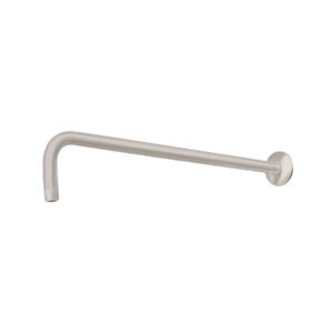 45778 - Brazo y chapetón para regadera, 50 cm, satinado, Riviera