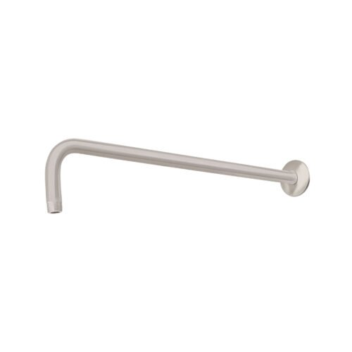 45778 - Brazo y chapetón para regadera, 50 cm, satinado, Riviera