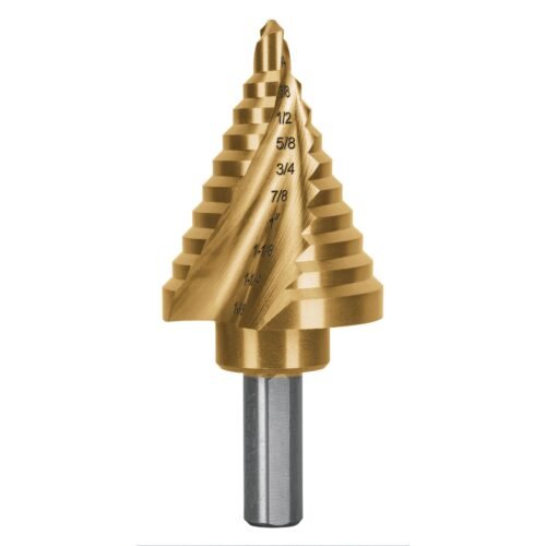 BES-10X.jpg 101556 - Broca escalonada titanio 10 escalones 1/4" a 1-3/8", Expert