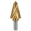 101555 - Broca escalonada titanio 12 escalones 7/16" a 1-1/8", Expert