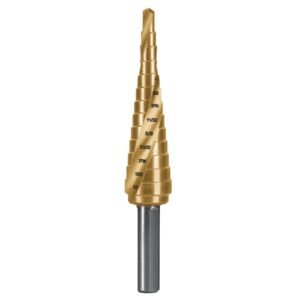 101551 - Broca escalonada titanio 13 escalones 1/8" a 1/2", Expert