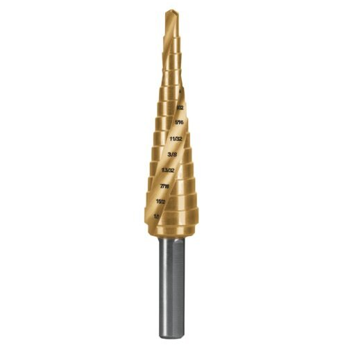 BES-13X.jpg 101551 - Broca escalonada titanio 13 escalones 1/8" a 1/2", Expert