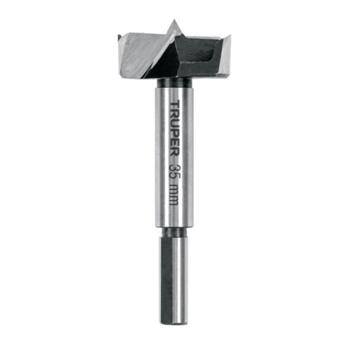 102372 - Broca forstner 35 mm para madera, TRUPER