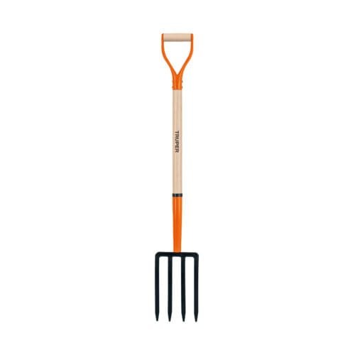 11021 - Bieldo para jardín, 4 dientes, mgo 34", puño "Y", TRUPER