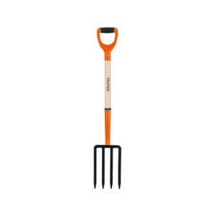 11018 - Bieldo para jardín, 4 dientes, mgo 29", puño "Y", TRUPER