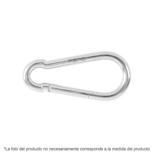 44038 - Bandola mosquetón de acero 1/4", FIERO