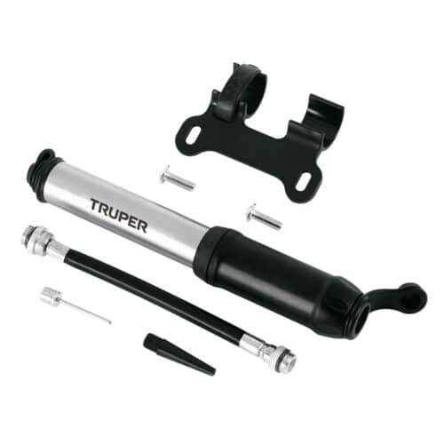 11997 - Mini bomba manual para bicicleta, abatible, 75 PSI, TRUPER