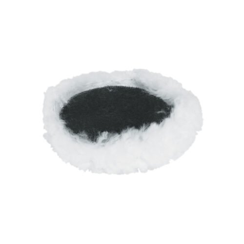 16709 - Borla p/pulir de lana de 7" hook and loop, TRUPER