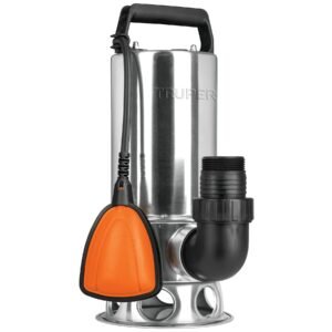 12608 - Bomba sumergible acero inoxidable,agua sucia,1-1/2HP, TRUPER