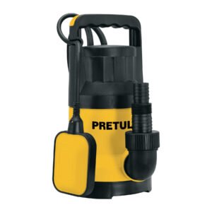 27197 - Bomba sumergible plástica, 1 HP para agua limpia, Pretul