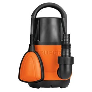 12600 - Bomba sumergible plástica, 3/4 HP para agua limpia, Truper