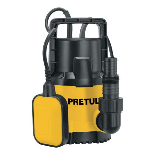 27196 - Bomba sumergible plástica, 3/4 HP para agua limpia, Pretul