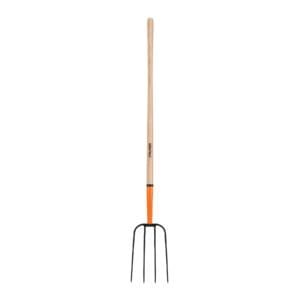 11003 - Bieldo para paja, 4 dientes, mgo largo 48", TRUPER