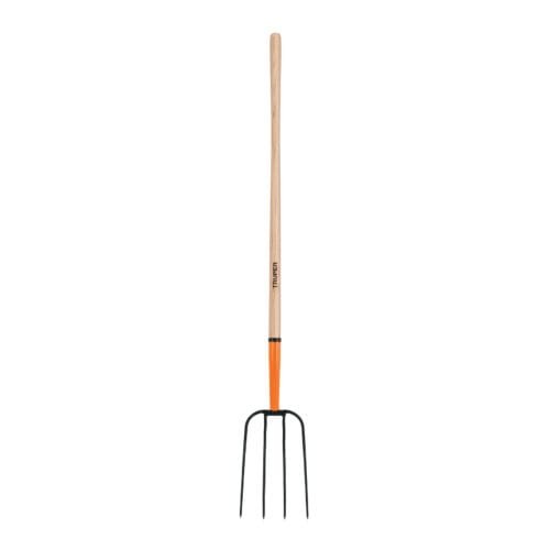 11003 - Bieldo para paja, 4 dientes, mgo largo 48", TRUPER