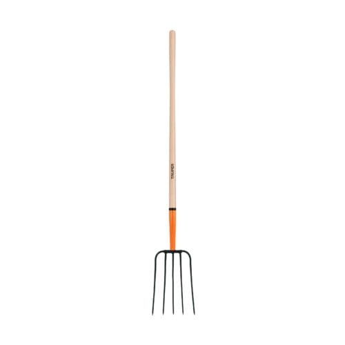 11006 - Bieldo para paja, 5 dientes, mgo largo 48", TRUPER