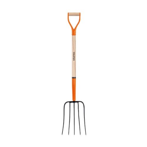 11015 - Bieldo para paja, 5 dientes, mgo 34", puño "Y", TRUPER