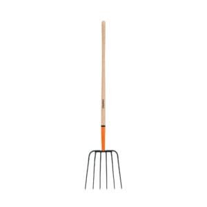 11009 - Bieldo para paja, 6 dientes, mgo largo 48", TRUPER
