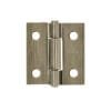 46909 - Bisagra rectangular 1" latón antiguo, HERMEX