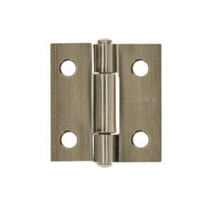 46909 - Bisagra rectangular 1" latón antiguo, HERMEX