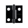 45632 - Bisagra rectangular 1" negra, HERMEX