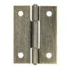 46911 - Bisagra rectangular 2" latón antiguo, HERMEX