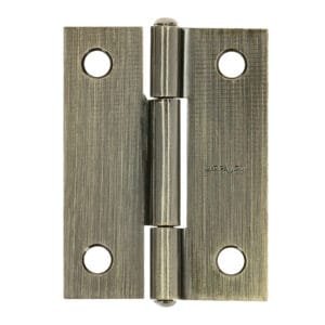 46911 - Bisagra rectangular 2" latón antiguo, HERMEX
