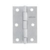 43189 - Bisagra rectangular 3" acero pulido, HERMEX