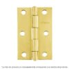 BR-351.jpg 43197 - Bisagra rectangular 3-1/2" acero latonado, HERMEX