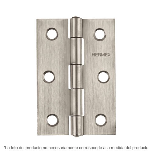 BR-354.jpg 43204 - Bisagra rectangular 3-1/2" acero inoxidable, HERMEX