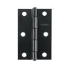 45637 - Bisagra rectangular 3-1/2" negra, HERMEX