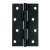 45638 - Bisagra rectangular 4" negra, HERMEX