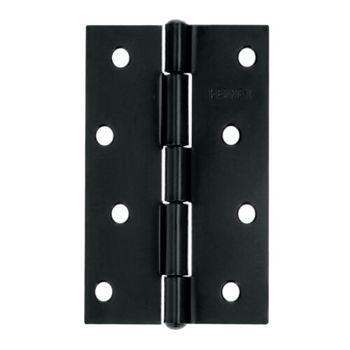 45638 - Bisagra rectangular 4" negra, HERMEX