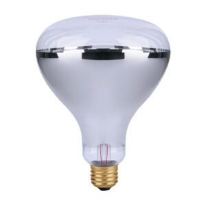46834 - Lámpara incandescente de calor, BR40 250 Watts, transparente