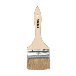 24475 - Brocha uso general de 3" con mango de madera, Pretul