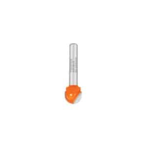 11462 - Broca para router, media caña, 1/2", Truper