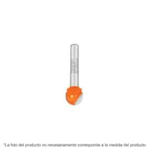 11463 - Broca para router, media caña, 3/4", Truper