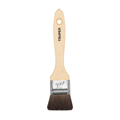 BRT-1-1-2C.jpg 12467 - Brocha pelo de camello de 1-1/2" con mango de madera, Truper