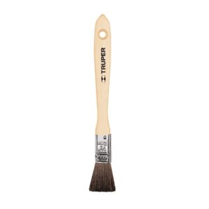 12465 - Brocha pelo de camello de 1/2" con mango de madera, Truper