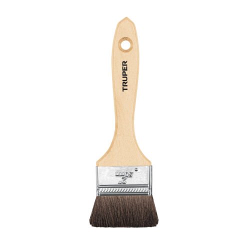 12468 - Brocha pelo de camello de 2" con mango de madera, Truper