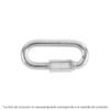 44020 - Bandola de acero de 1/8" con seguro, FIERO