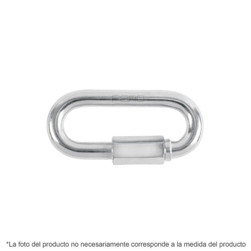 44020 - Bandola de acero de 1/8" con seguro, FIERO
