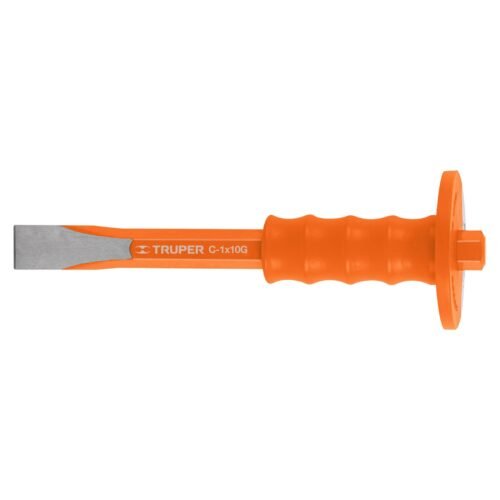12273 - Cincel de corte frío 1 x 10" con grip, Truper